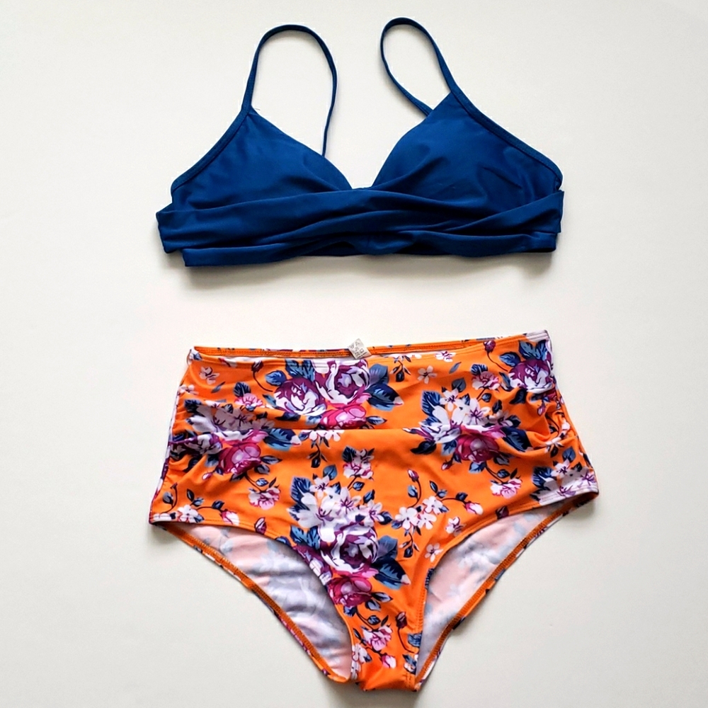 NWOT SHEIN HI WAIST BIKINI